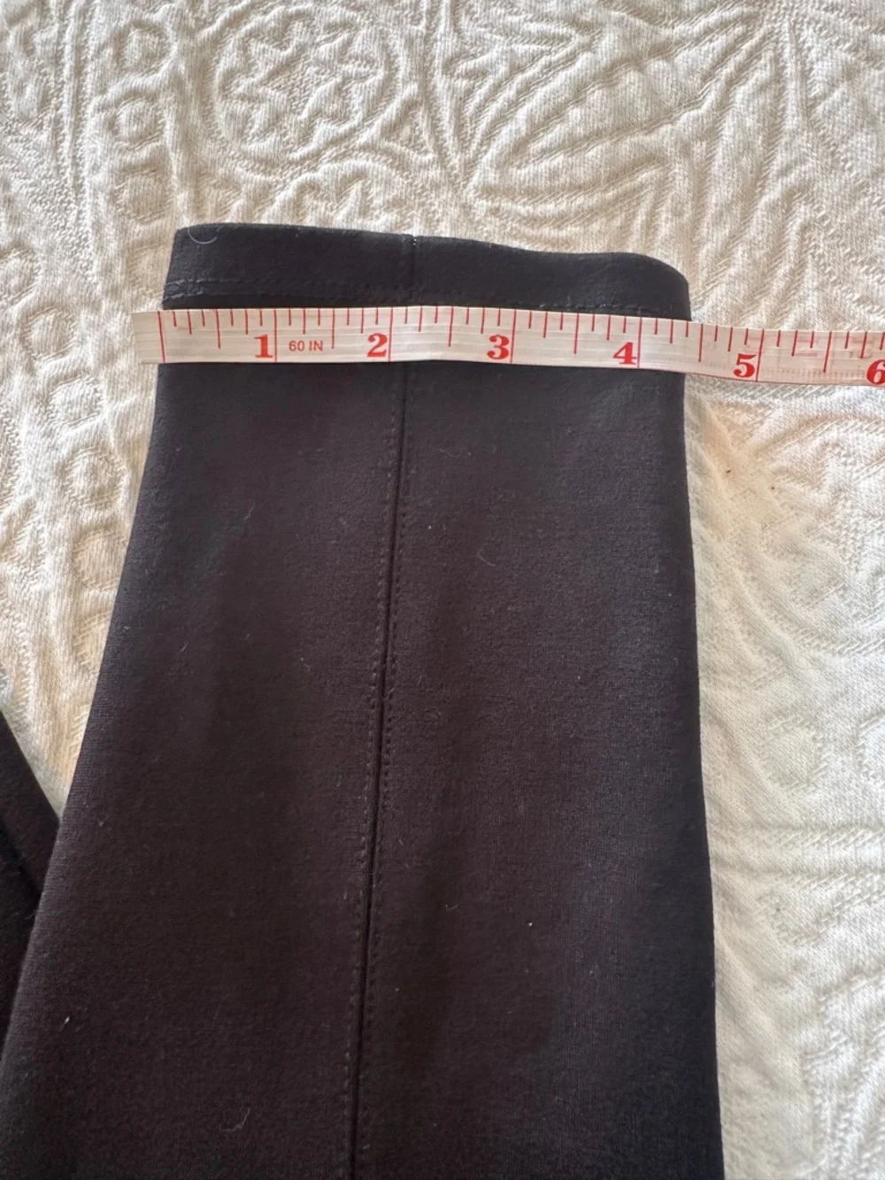 Philosophy Black Slim Ponte Ankle Pants Leggings